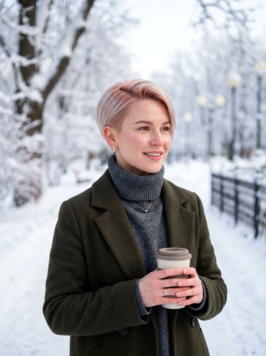 Platinum Red Pixie - 20 red pixie hair color ideas - 20 red pixie hair color ideas