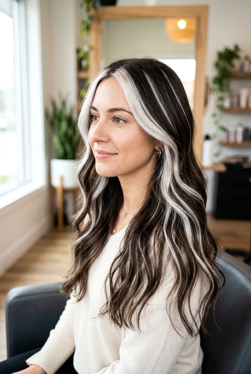 Platinum Ribbon Highlights - 20 ribbon highlights hair - 20 ribbon highlights hair