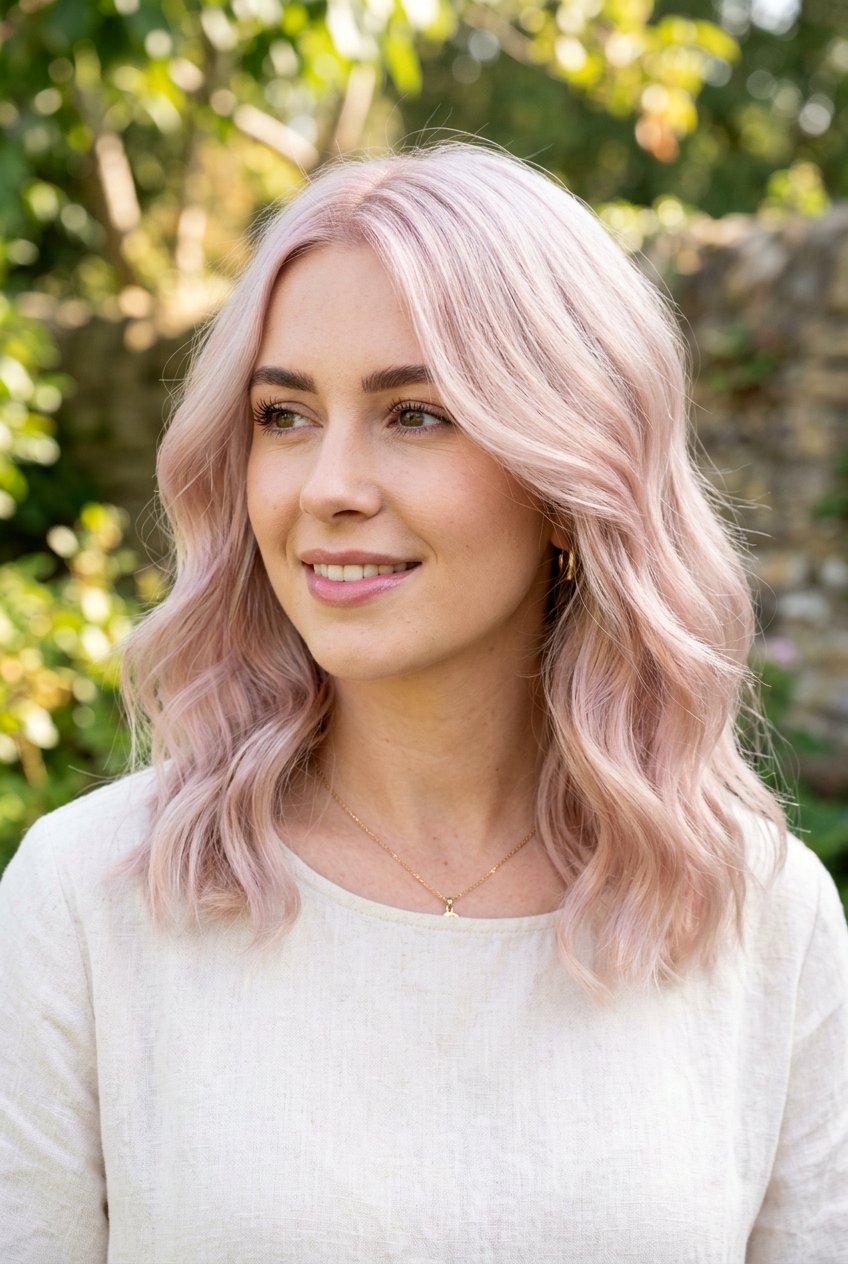 Platinum Rose Gold - 20 rose gold hair color - 20 rose gold hair color