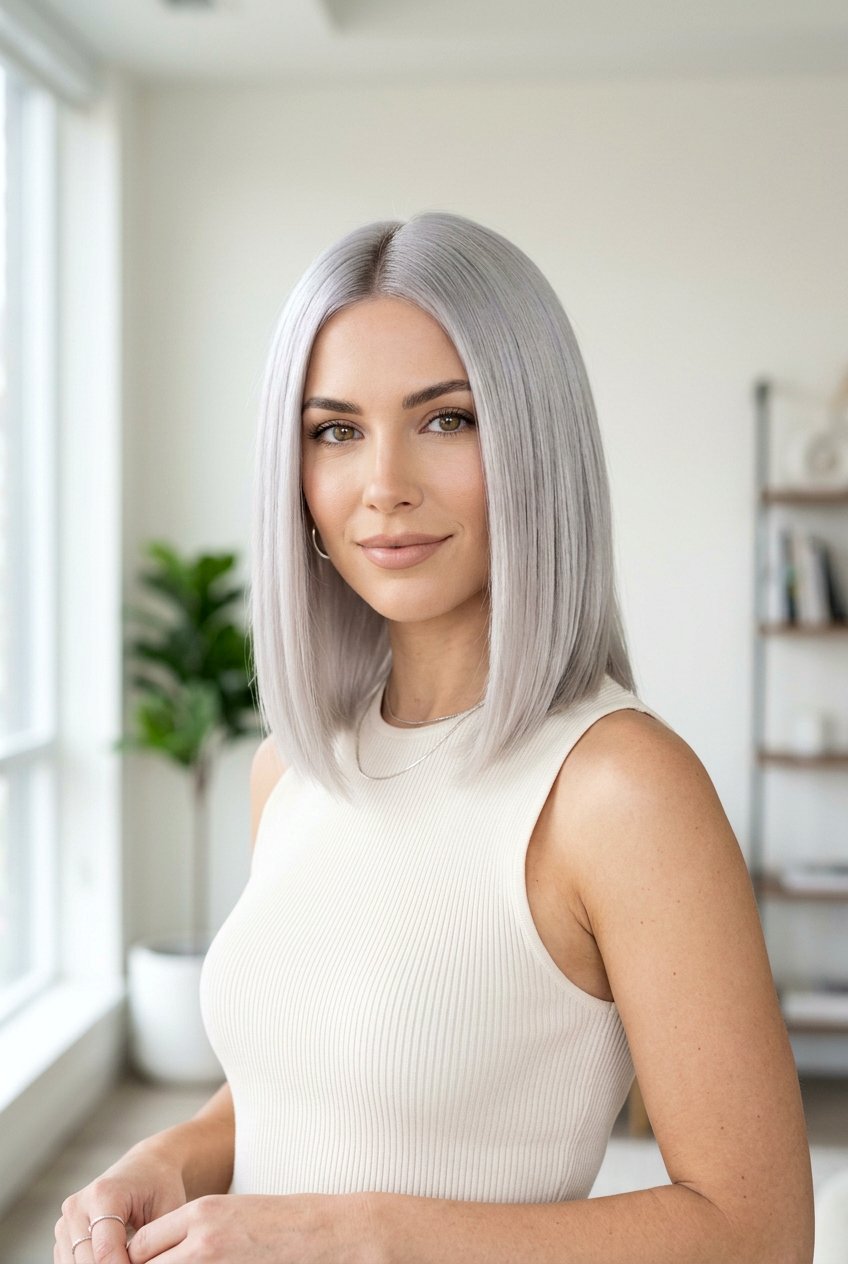 Platinum Silver Hair Color - 20 expensive looking hair color - 20 expensive looking hair color