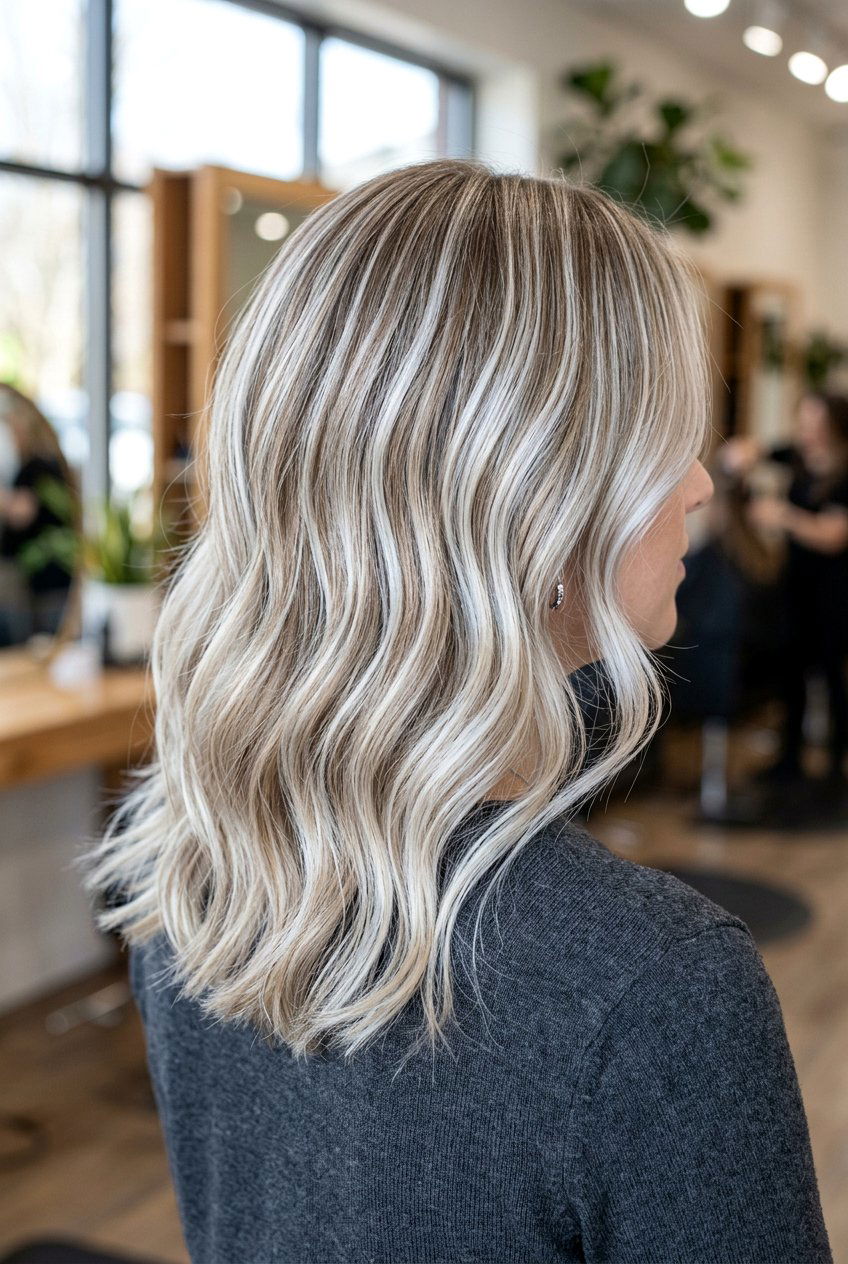 Platinum babylights - 20 babylights hair color - 20 babylights hair color