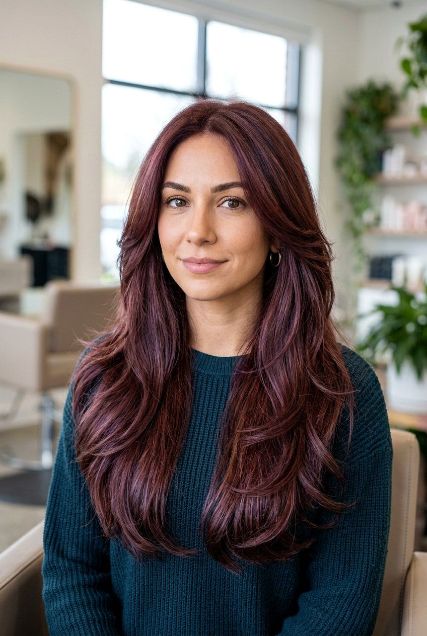 Plum Auburn - 20 chestnut auburn hair color - 20 chestnut auburn hair color