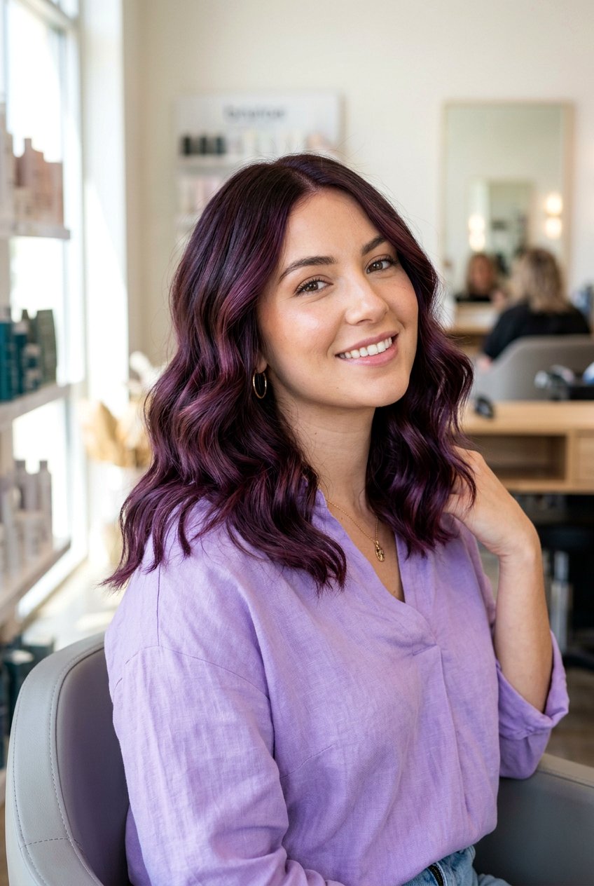 Plum Burgundy Wine Balayage - 20 burgundy wine balayage - 20 burgundy wine balayage