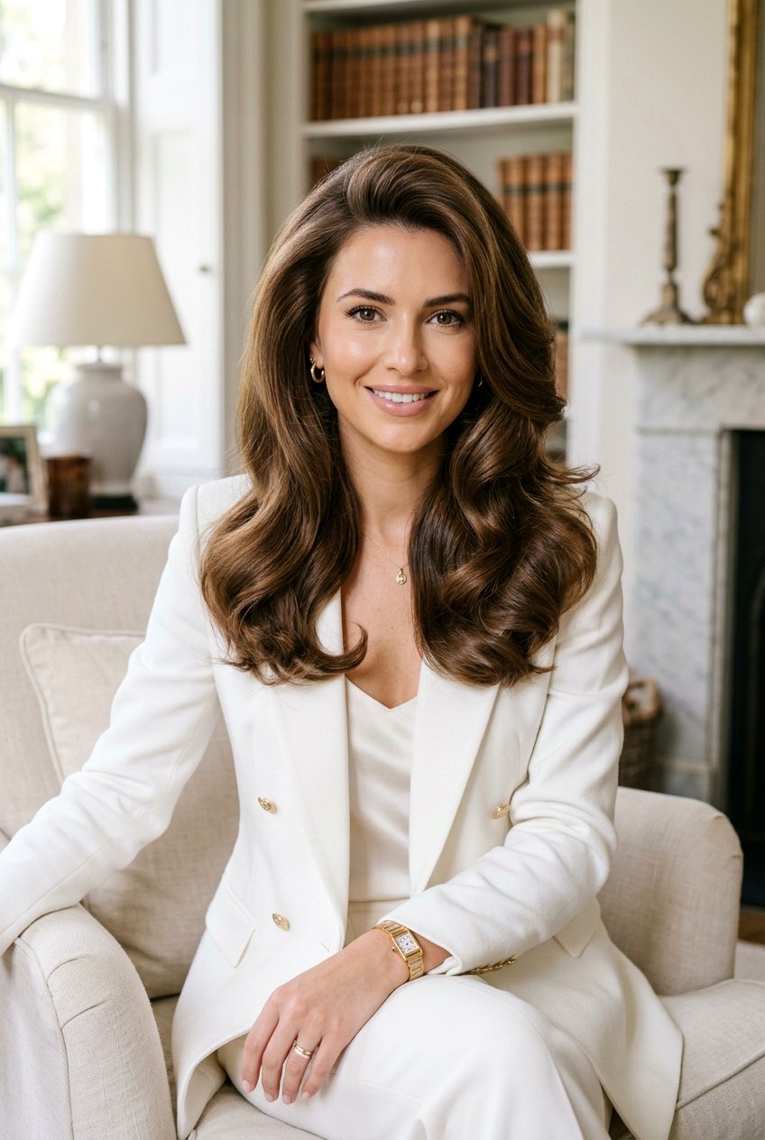 Polished Blowout with Soft Volume - 20 old money hairstyles - 20 old money hairstyles