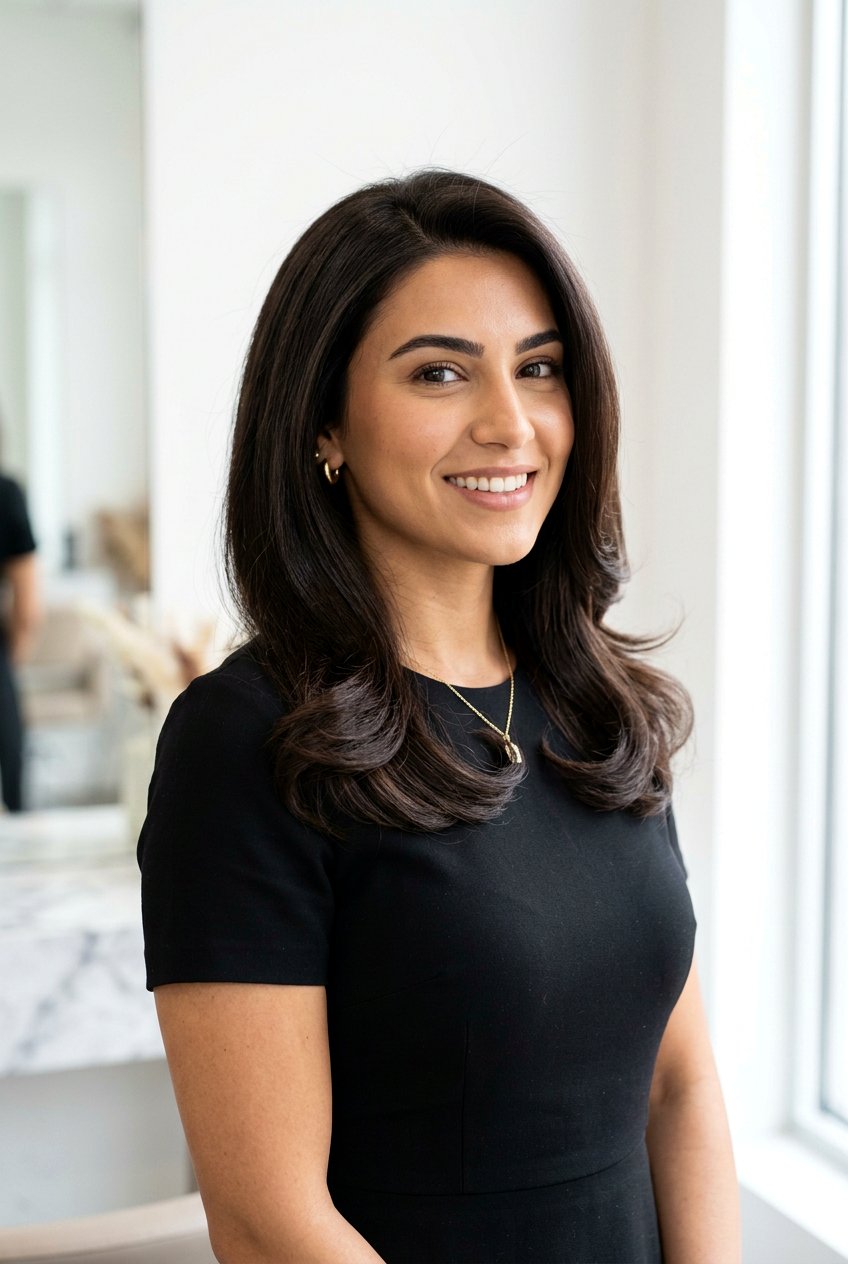 Polished C Curl Blowout - 20 old money blowout for shoulder length hair - 20 old money blowout for shoulder length hair