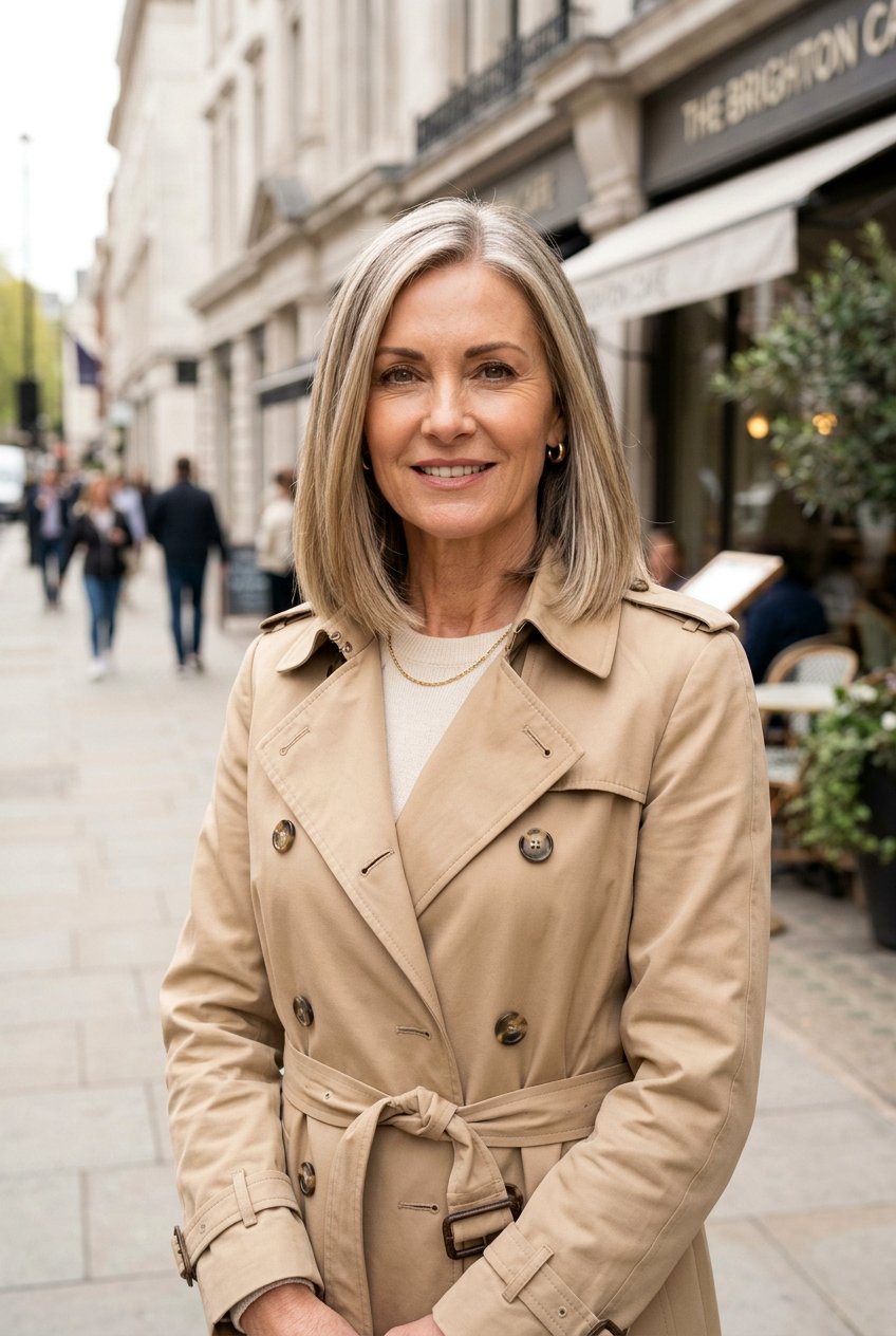 Polished Lob For Mature Women - 20 old money bob for mature women - 20 old money bob for mature women