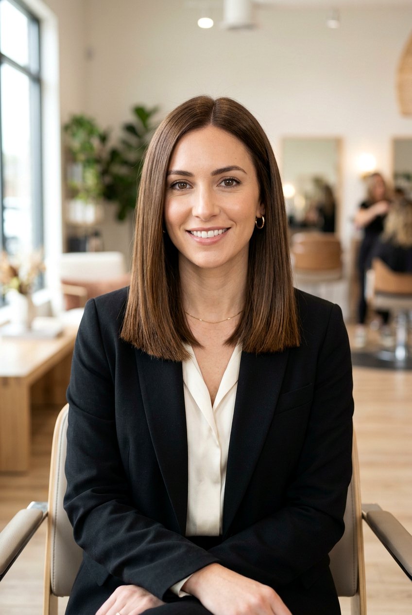 Polished Long Bob - 20 classy hairstyles for women - 20 classy hairstyles for women