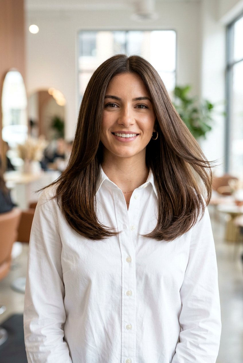 Polished Straight Blowout - 20 rich girl blowout for medium hair - 20 rich girl blowout for medium hair