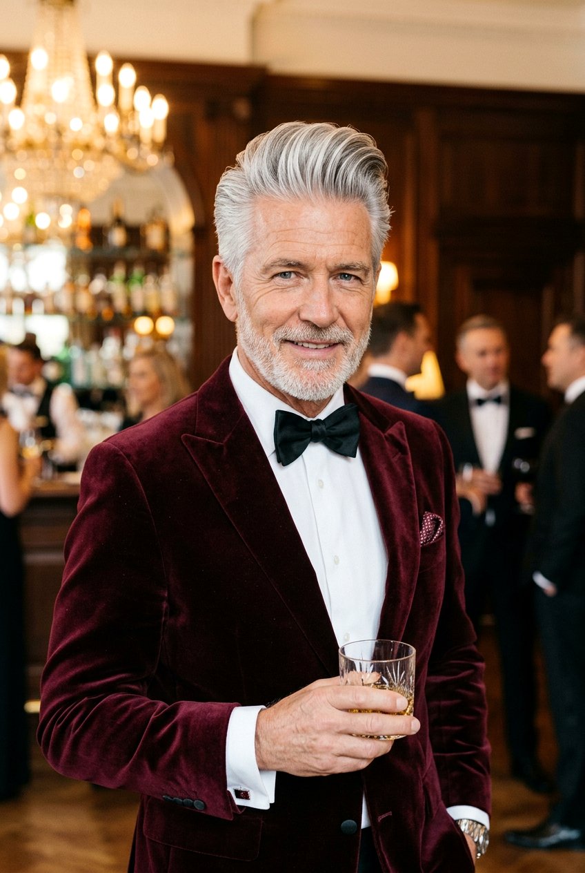 Pompadour Comb Over - 20 comb over for older men - 20 comb over for older men