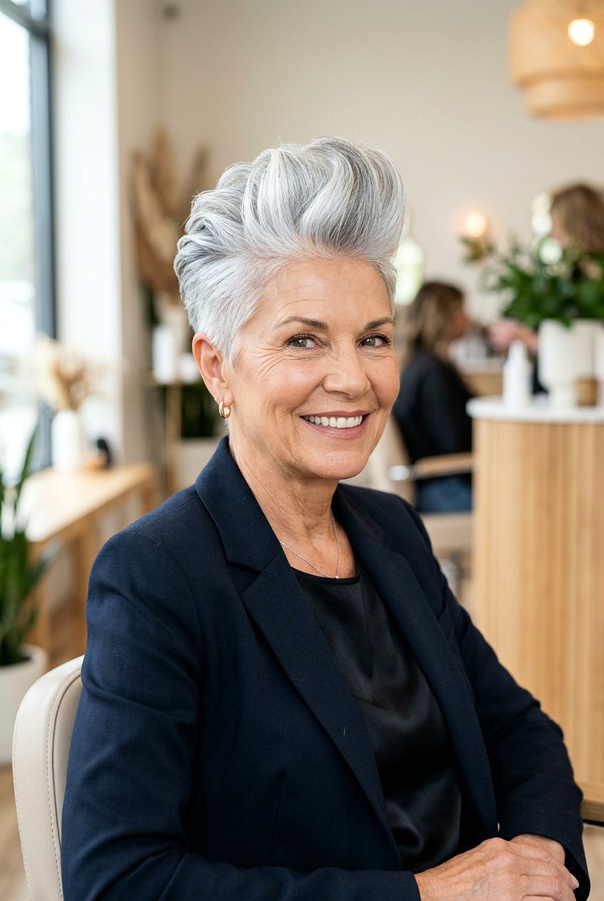 20 Beautiful Short Hairstyles for Women Over 60 to Try