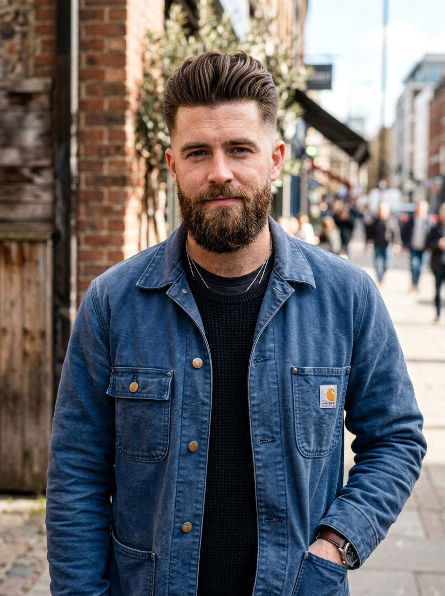 20 Best Pompadour Haircut for Medium Hair Men This Year