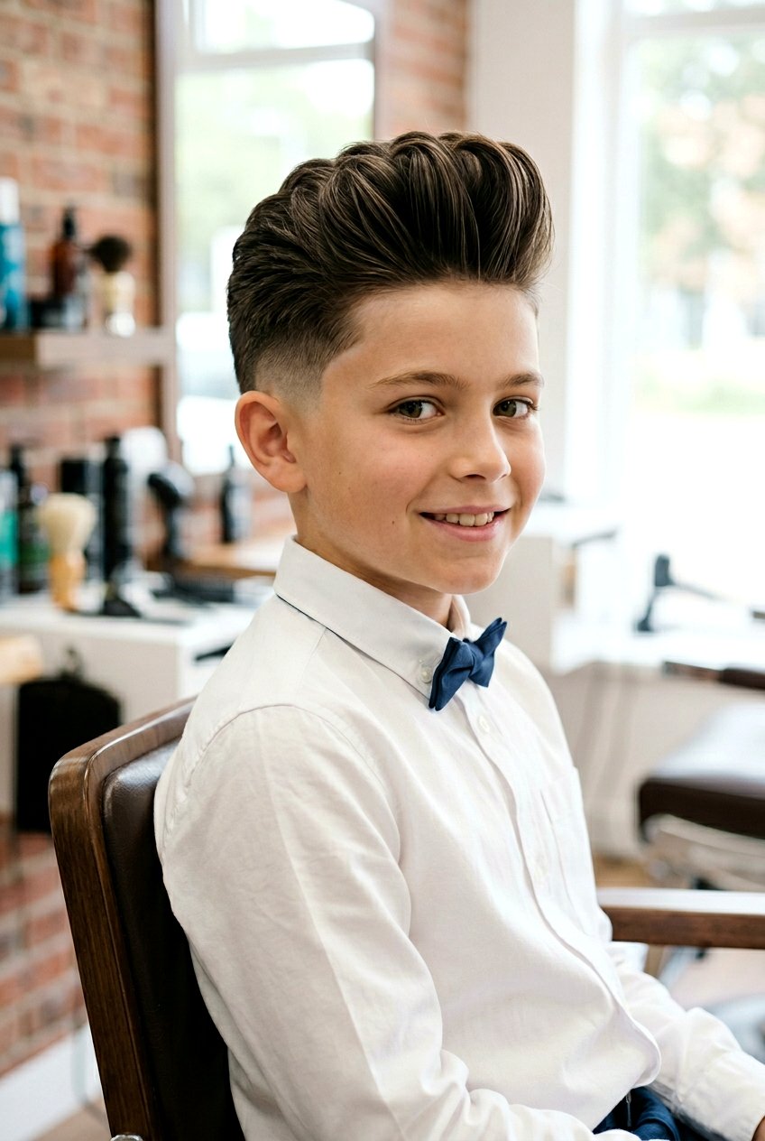 Pompadour burst fade mohawk - 20 burst fade mohawk for boys - 20 burst fade mohawk for boys