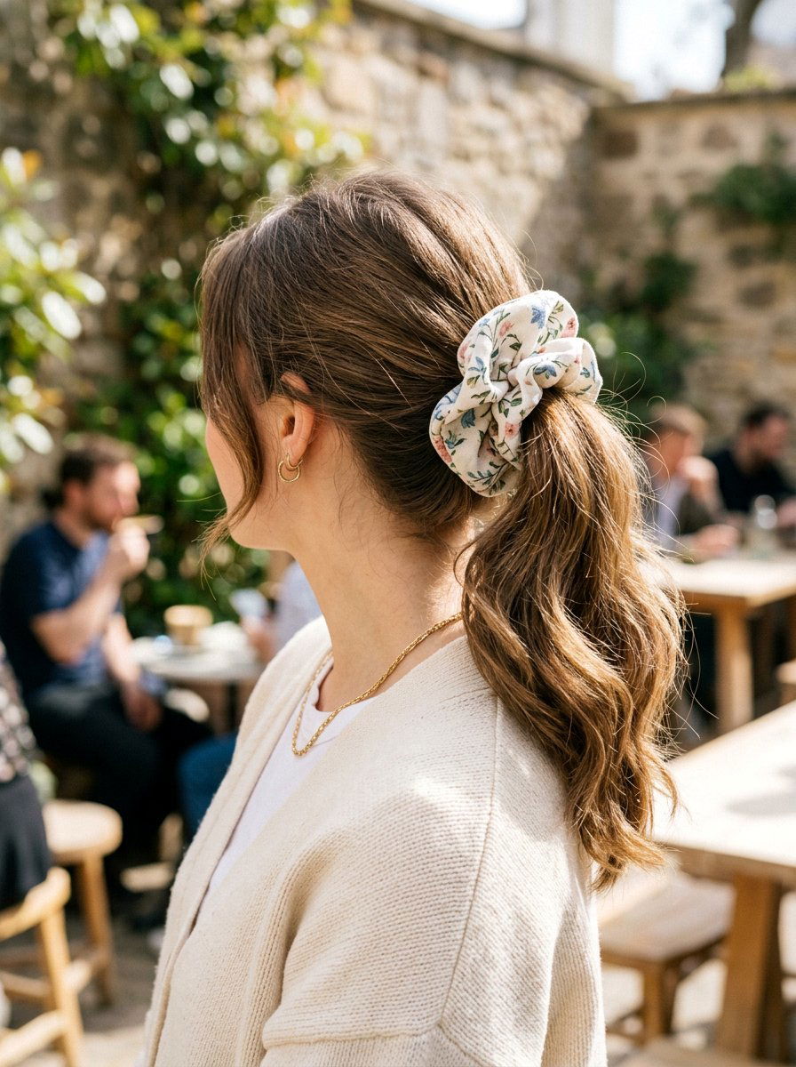 Ponytail With Scrunchie For Second Day Hair - 20 second day hair ponytail - 20 second day hair ponytail