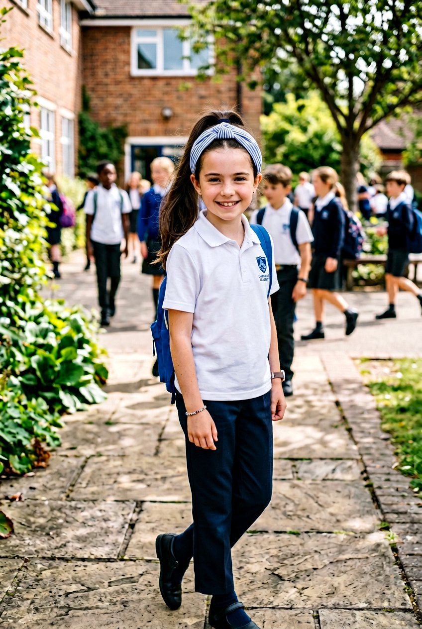 Ponytail with headband - 20 exam day ponytail for girls - 20 exam day ponytail for girls
