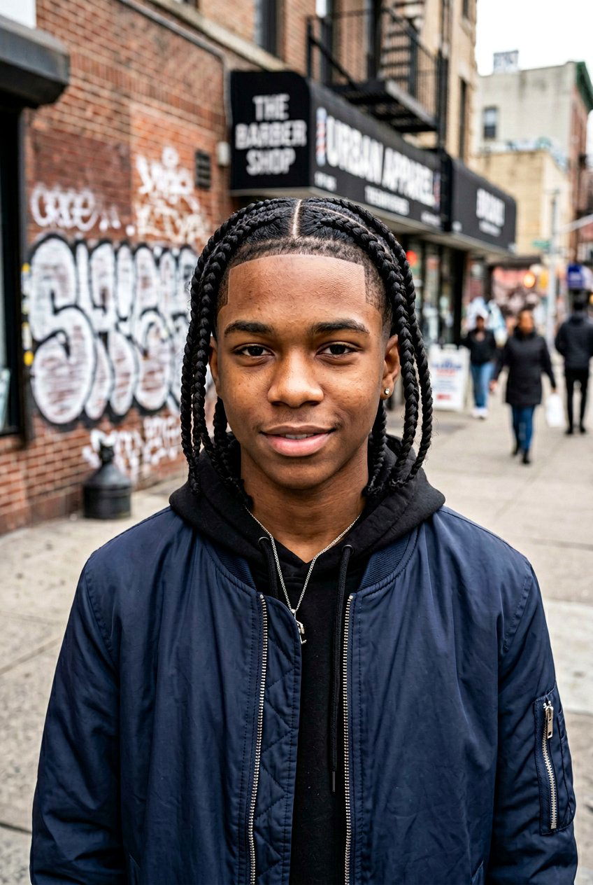 Pop Smoke Braids With Taper - 20 boys braids with fade - 20 boys braids with fade