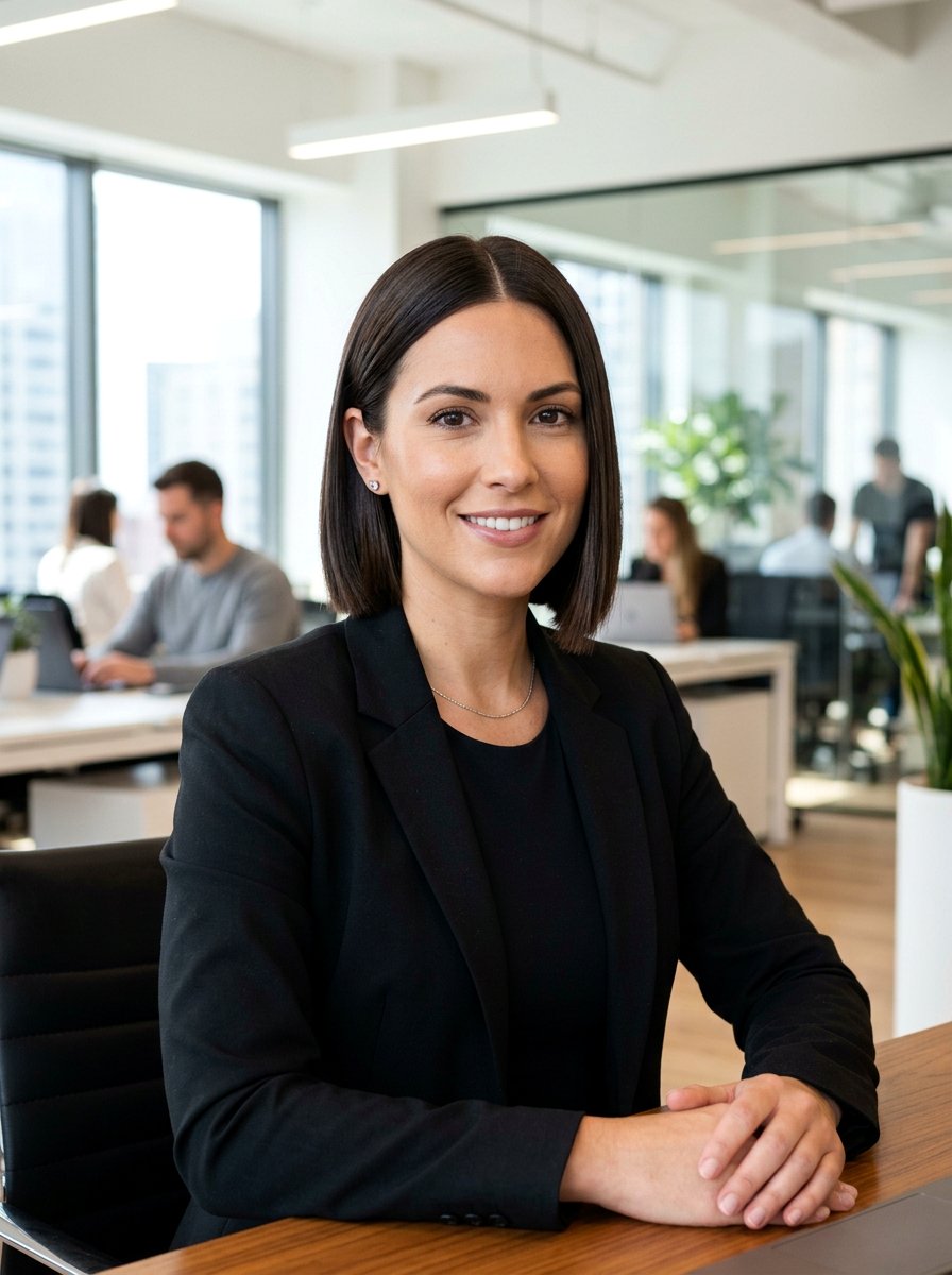 Precision bob - 20 short natural haircut for fine hair - 20 short natural haircut for fine hair