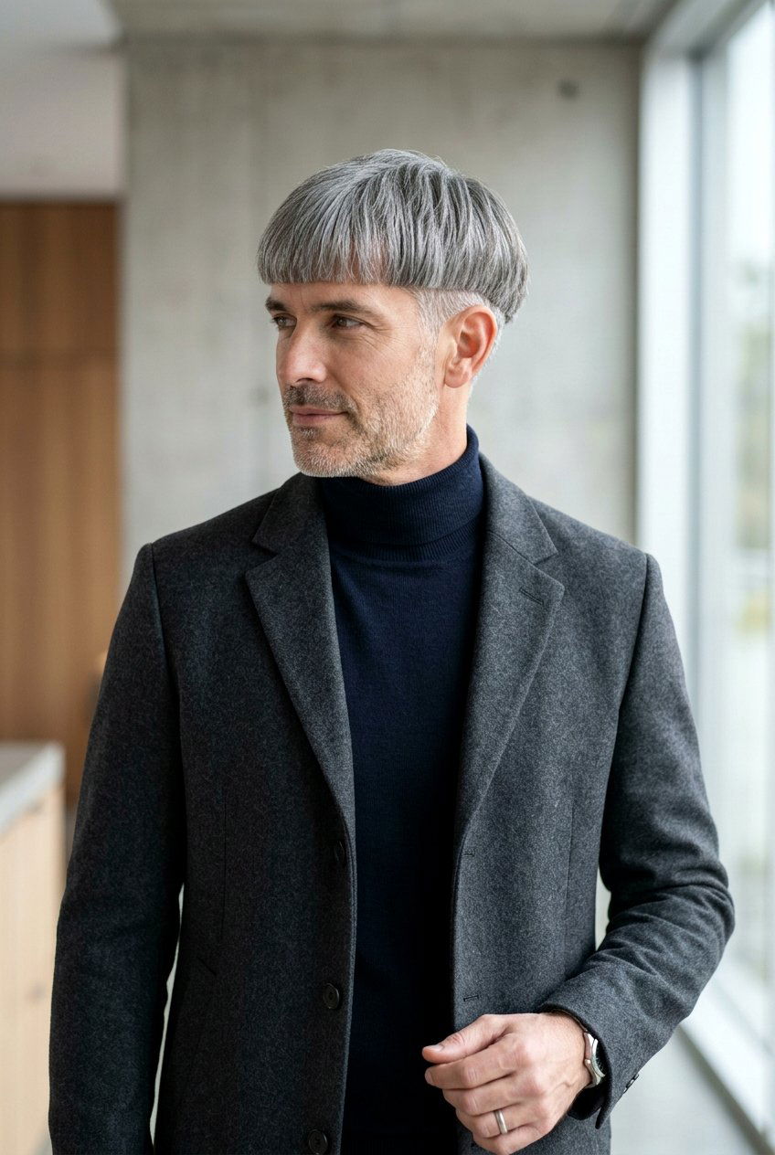 Professional Bowl Gray Haircut - 20 men gray hairstyle for older professionals - 20 men gray hairstyle for older professionals