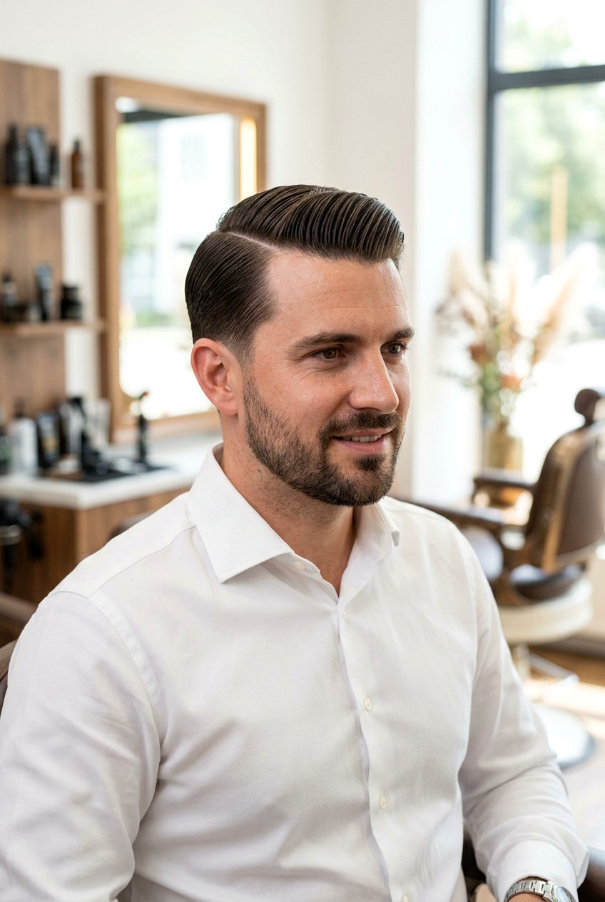 Professional Comb Over - 20 men haircut ideas for office - 20 men haircut ideas for office