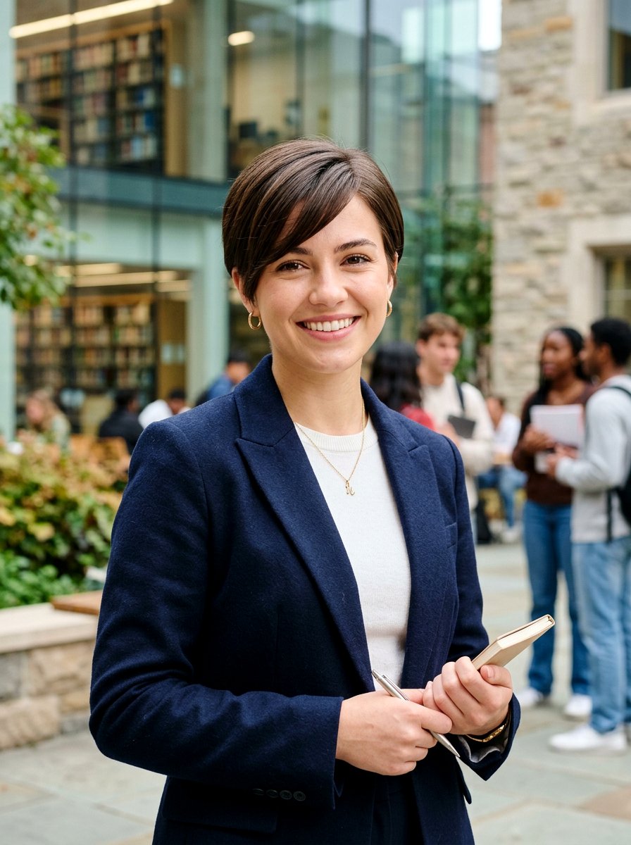 Professional Pixie Cut - 20 college girls polished internship hairstyle - 20 college girls polished internship hairstyle