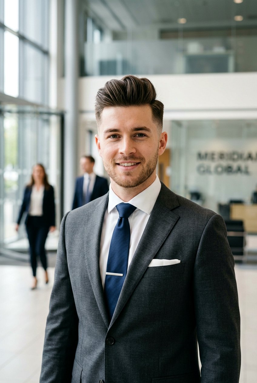 Professional Quiff Haircut - 20 men professional haircut for office - 20 men professional haircut for office