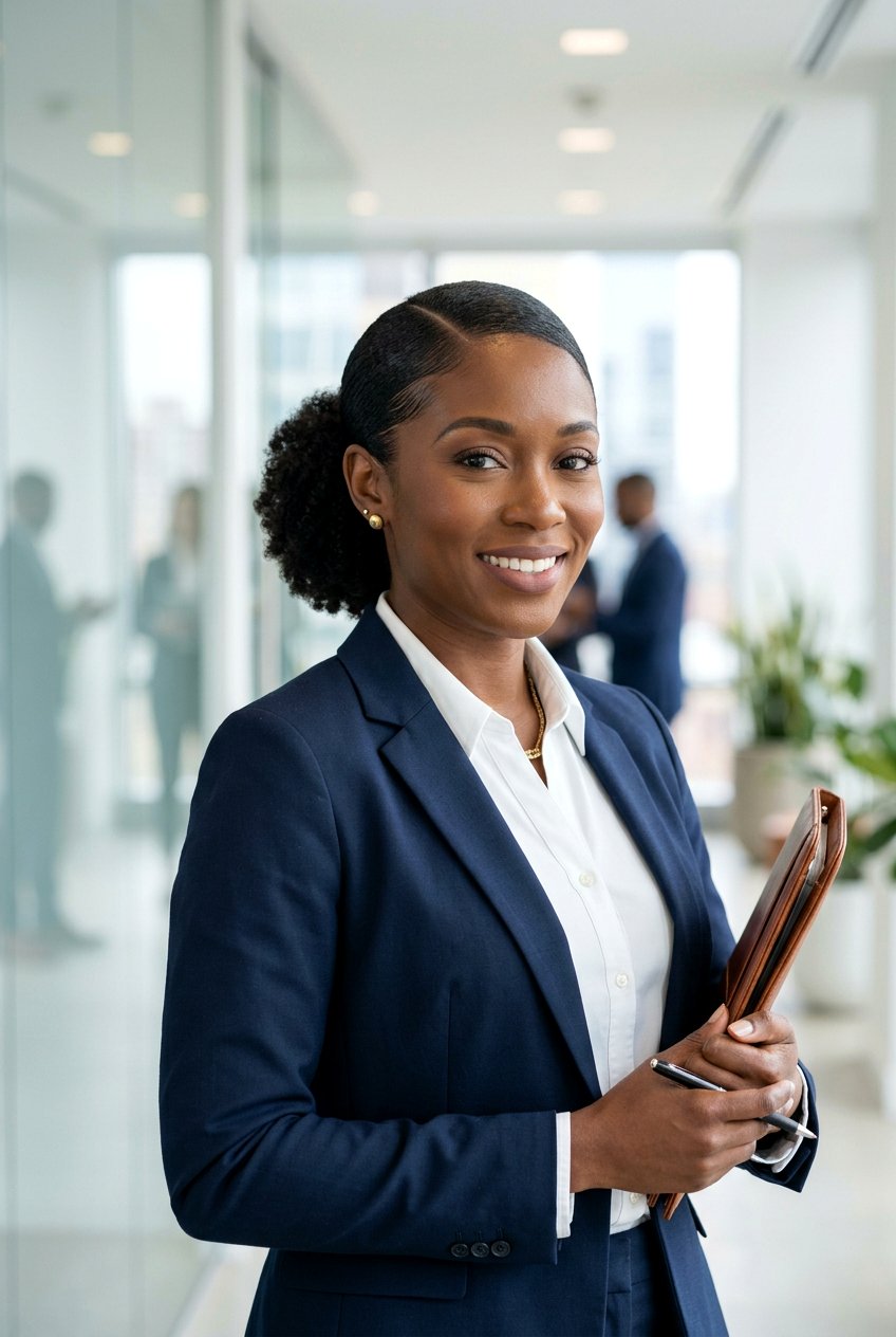 Professional Side Part Puff - 20 side part puff for black women - 20 side part puff for black women