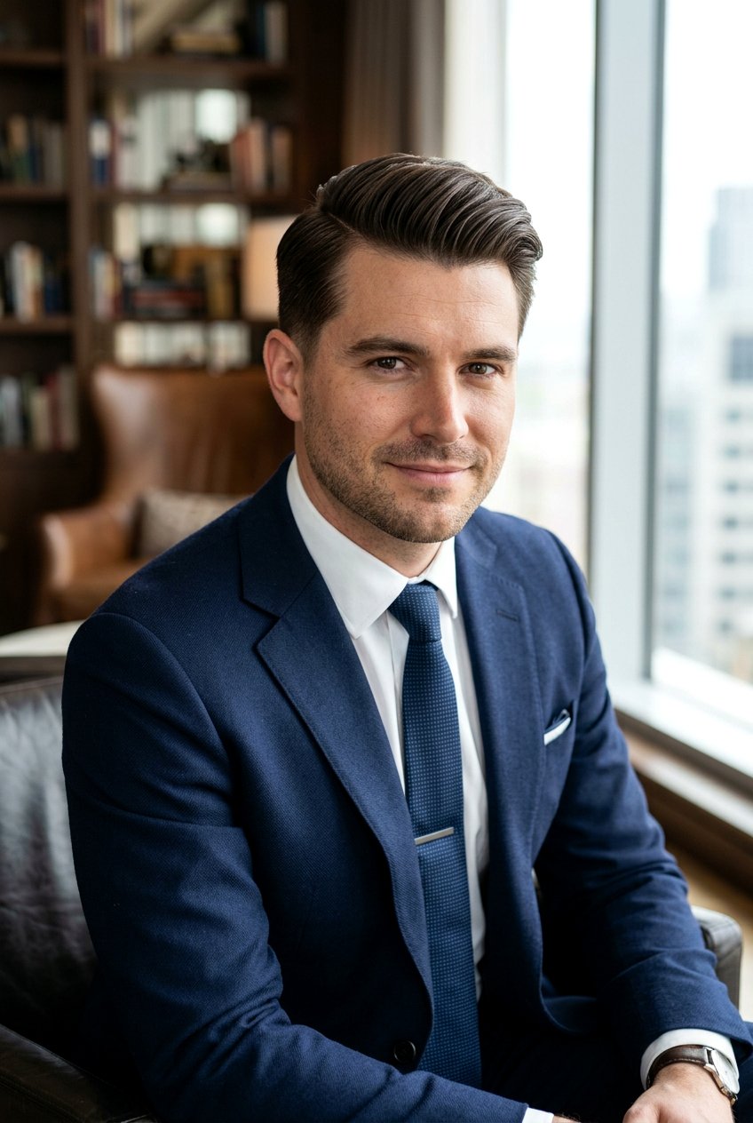 Professional Side Part - 20 classic mens side part haircut - 20 classic men’s side part haircut