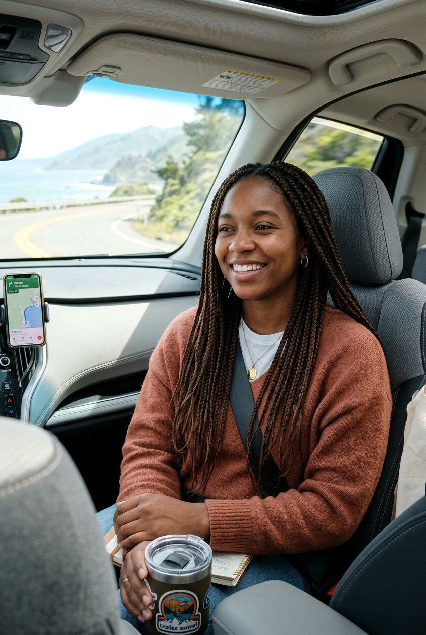 Protective Box Braids Road Trip Hairstyle - 20 road trip hairstyles - 20 road trip hairstyles