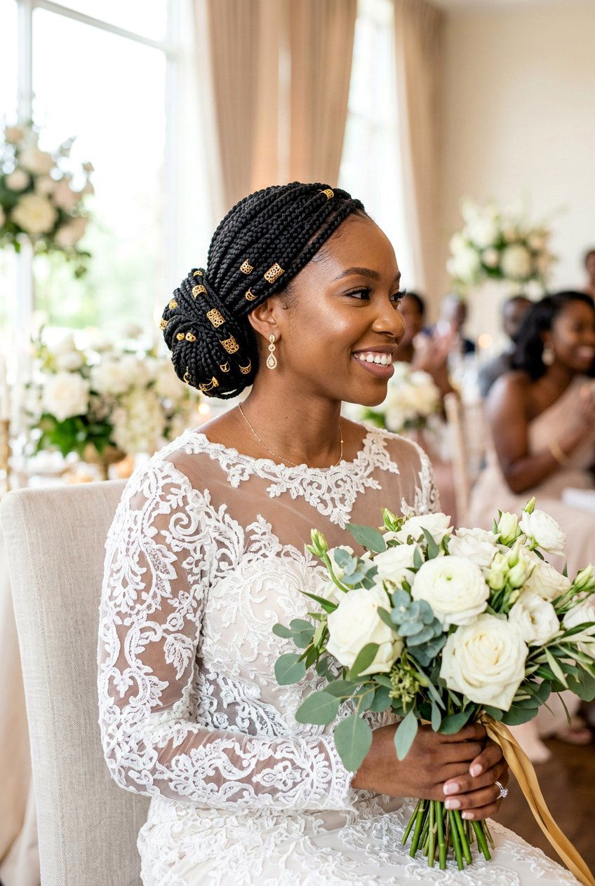 20 Breathtaking Wedding Hairstyles For Black Brides To Try