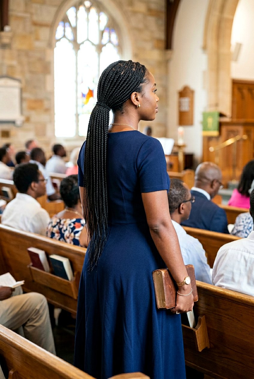 Protective Braids For Church - 20 church hairstyles for women - 20 church hairstyles for women