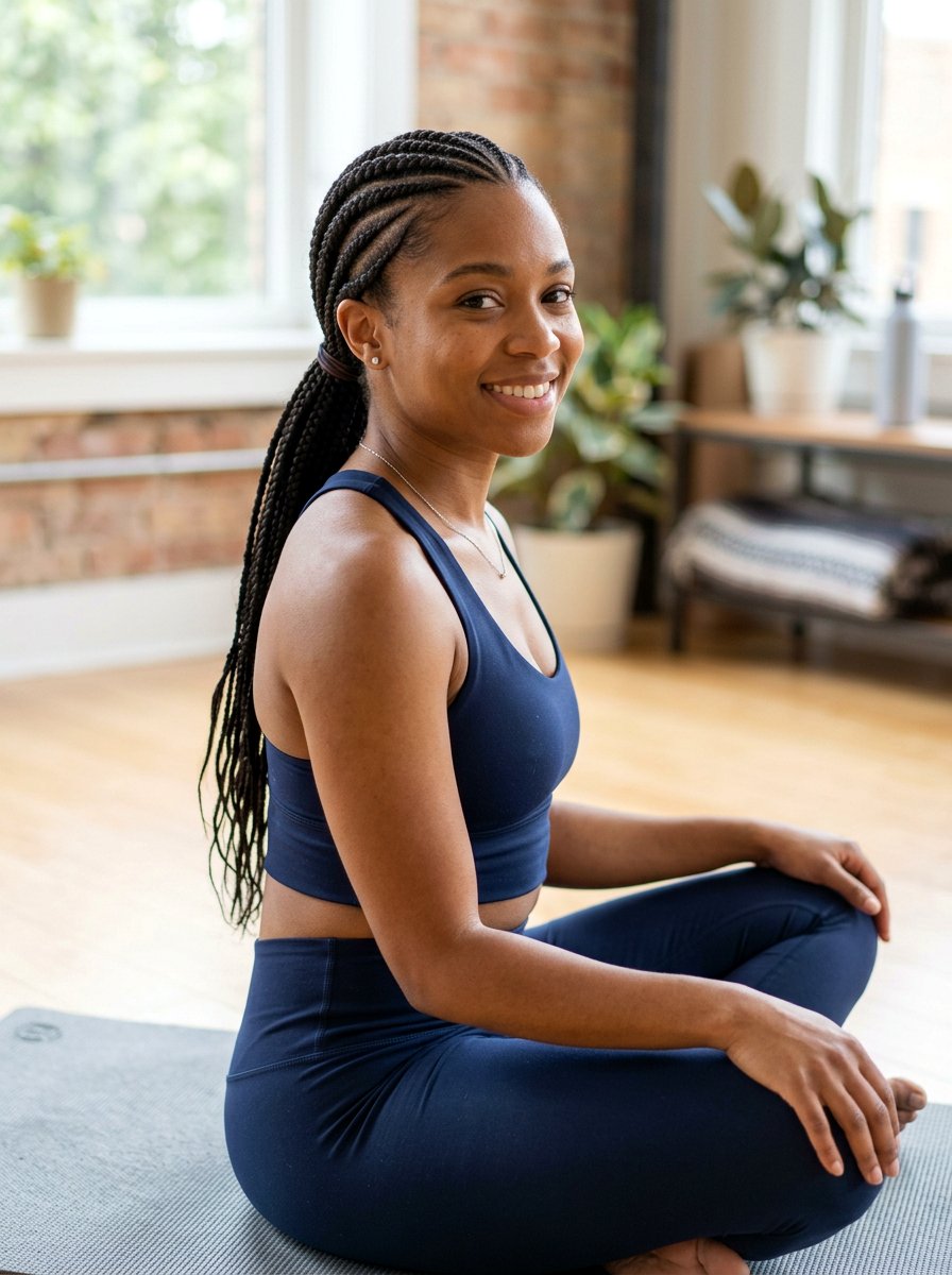 Protective Braids For Yoga - 20 yoga hairstyles for long hair - 20 yoga hairstyles for long hair