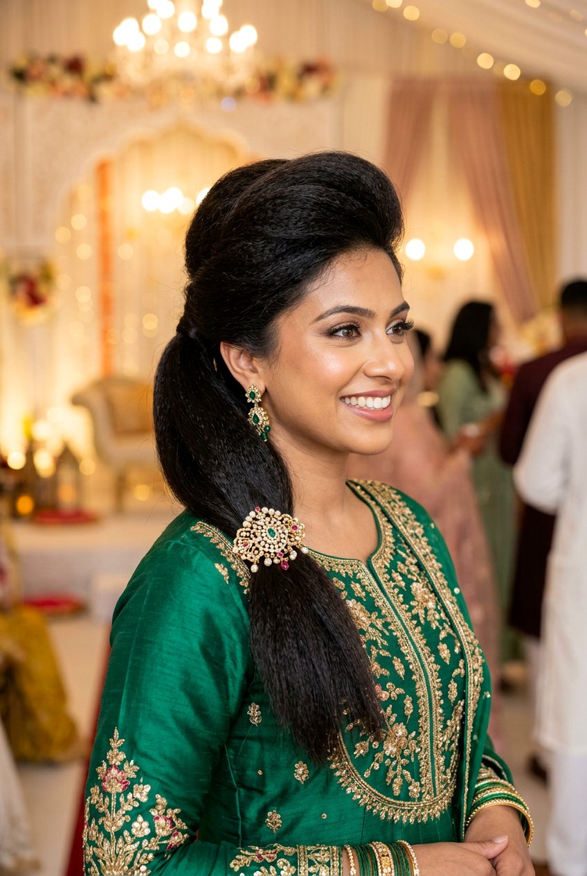 Puff Ponytail Eid Hairstyle - 20 eid ponytail hairstyle - 20 eid ponytail hairstyle