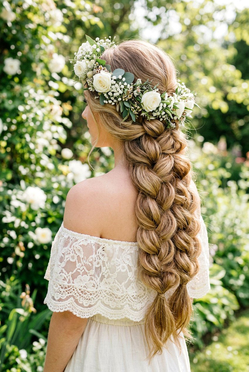 20 Romantic Cottagecore Braided Hairstyle for Women to Try