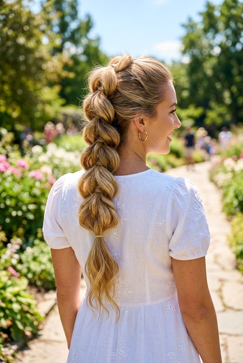 Pull Through Braid For Beach Hair - 20 beach braid hairstyles for vacation - 20 beach braid hairstyles for vacation