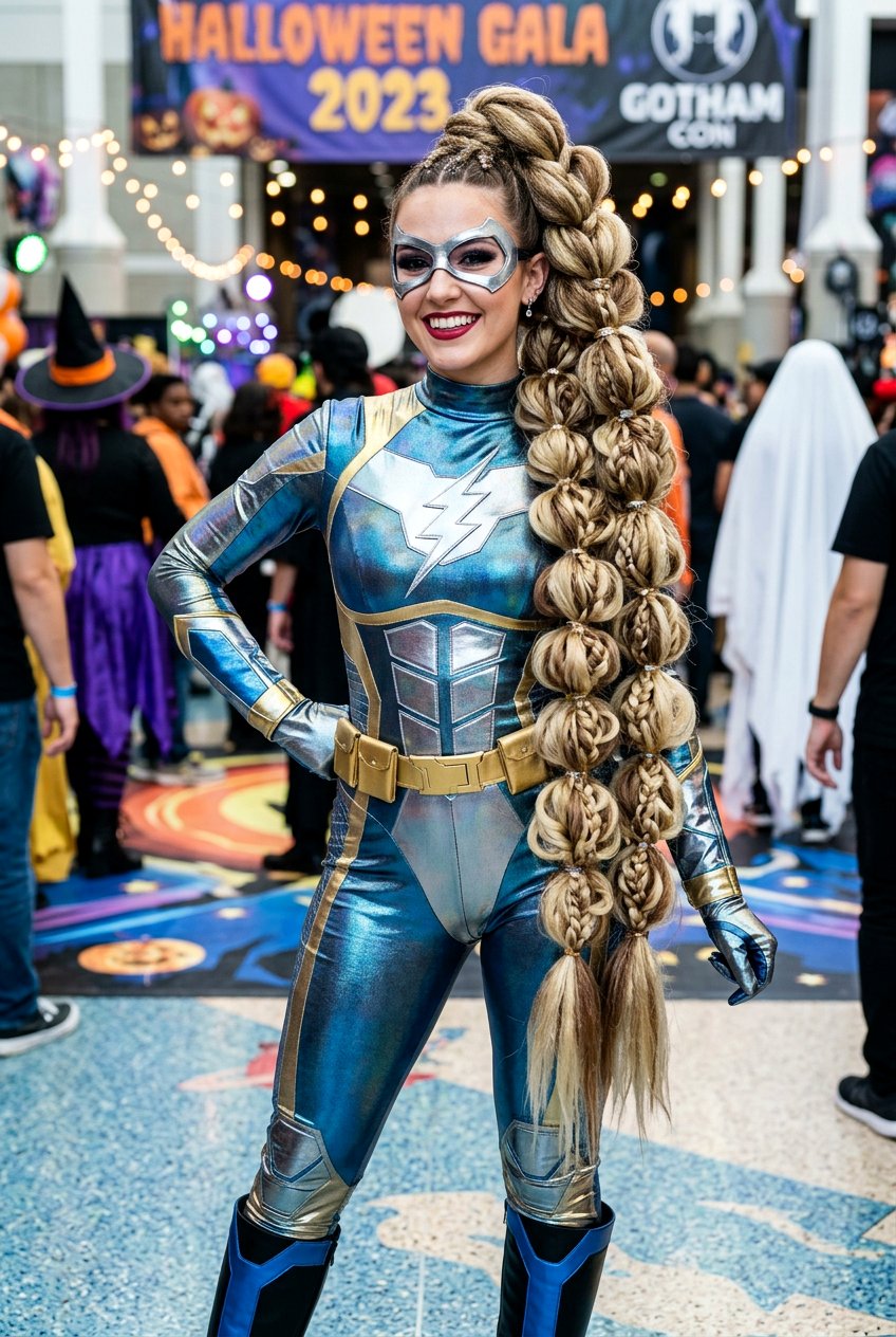 Pull Through Braid Halloween Costume - 20 halloween braid hairstyles - 20 halloween braid hairstyles