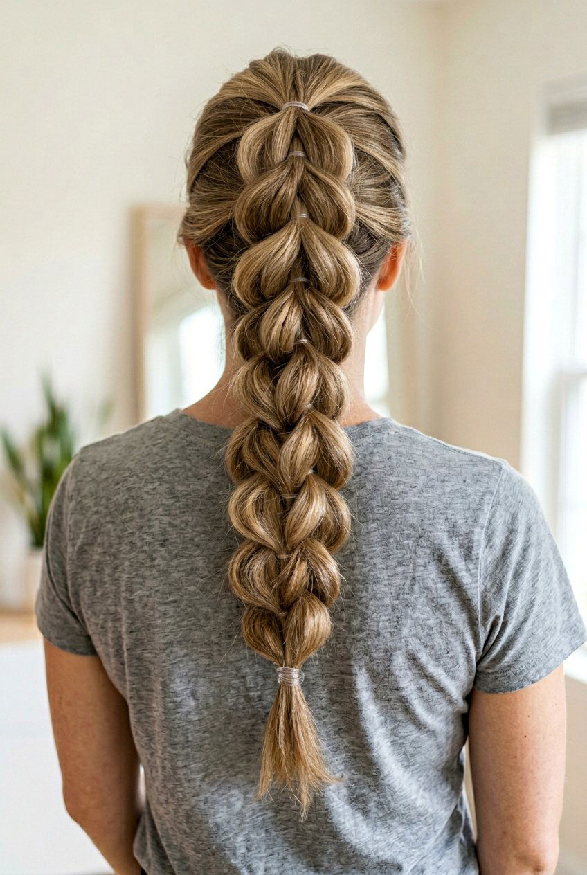 Pull Through Braid Medium Hair - 20 summer braid hairstyle for medium hair - 20 summer braid hairstyle for medium hair
