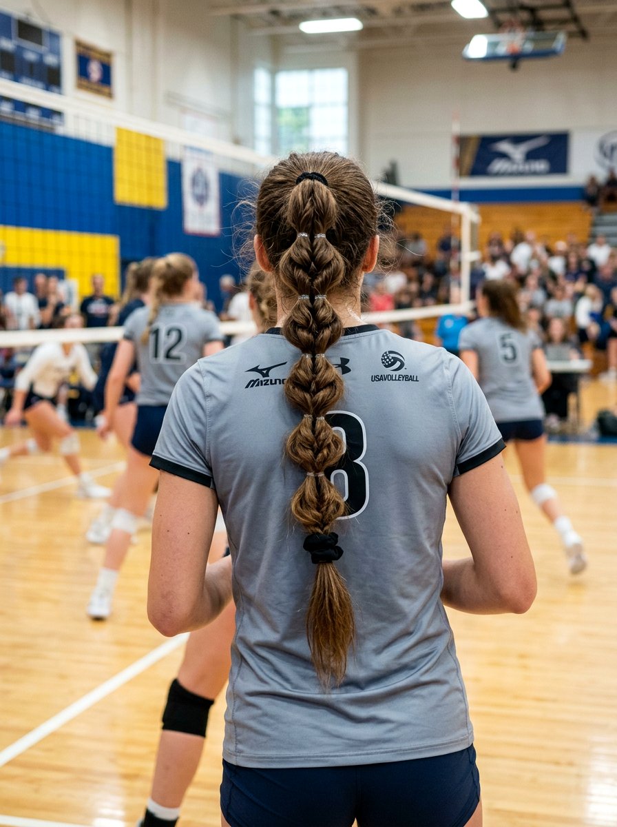 Pull Through Braid Ponytail - 20 volleyball braid ponytail hairstyle - 20 volleyball braid ponytail hairstyle