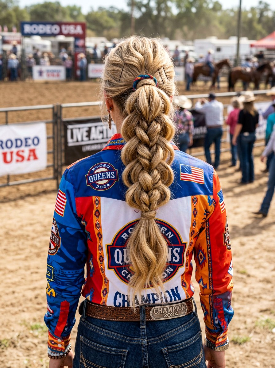 Pull Through Braid Ponytail - 20 rodeo braid ponytail - 20 rodeo braid ponytail