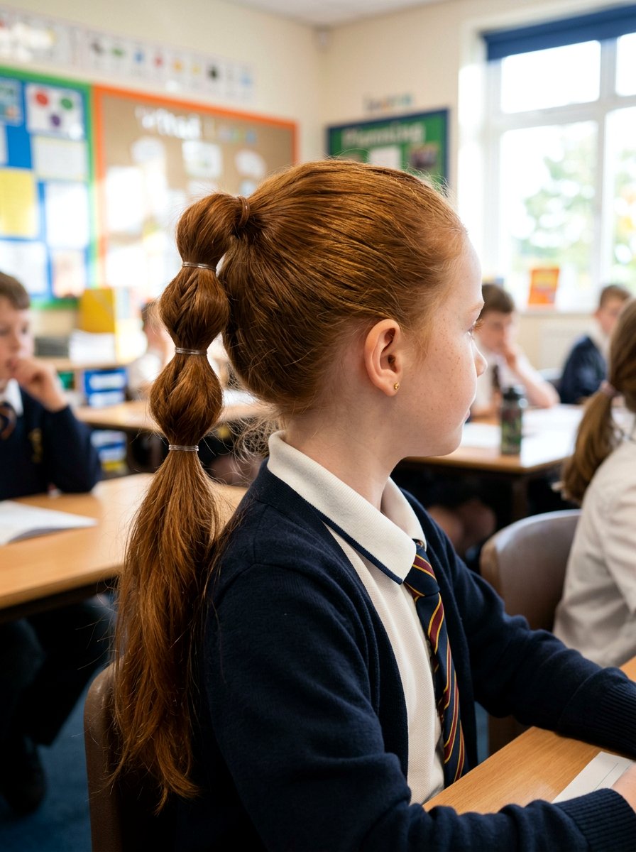 Pull Through Braid Ponytail - 20 school braid ponytail for long hair - 20 school braid ponytail for long hair