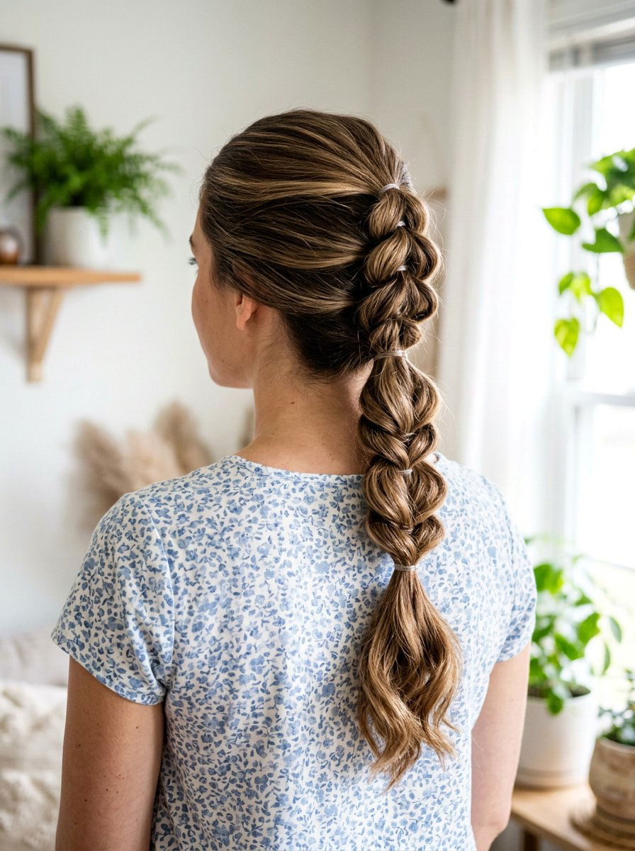 Pull Through Braid Ponytail For Medium Hair - 20 pull through braid ponytail - 20 pull through braid ponytail