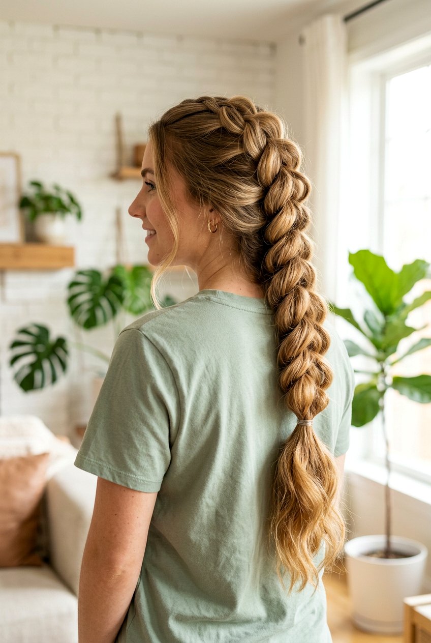 Pull Through Braid for Long Hair - 20 airplane braid hairstyle for long hair - 20 airplane braid hairstyle for long hair