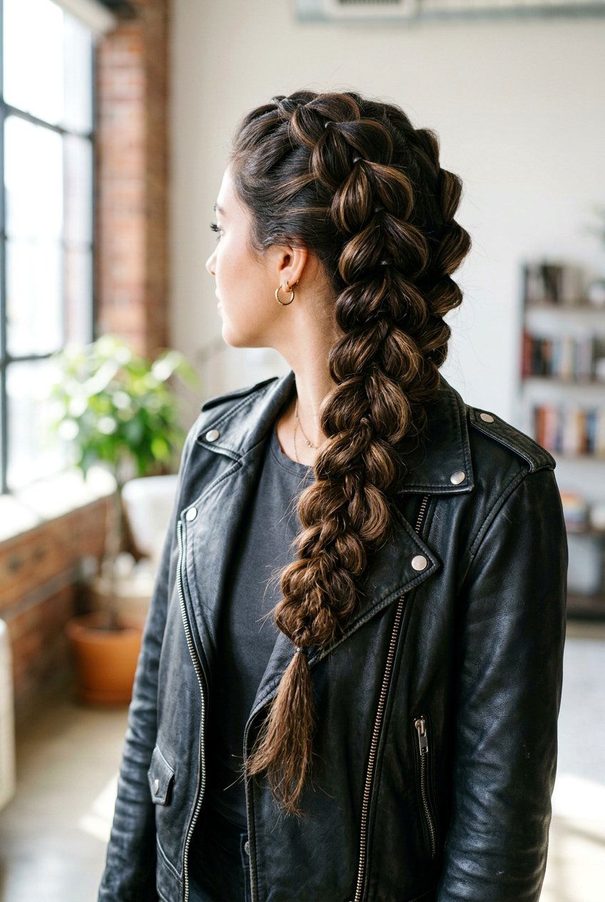 Pull Through Braids - 20 cowgirl braid hairstyles - 20 cowgirl braid hairstyles