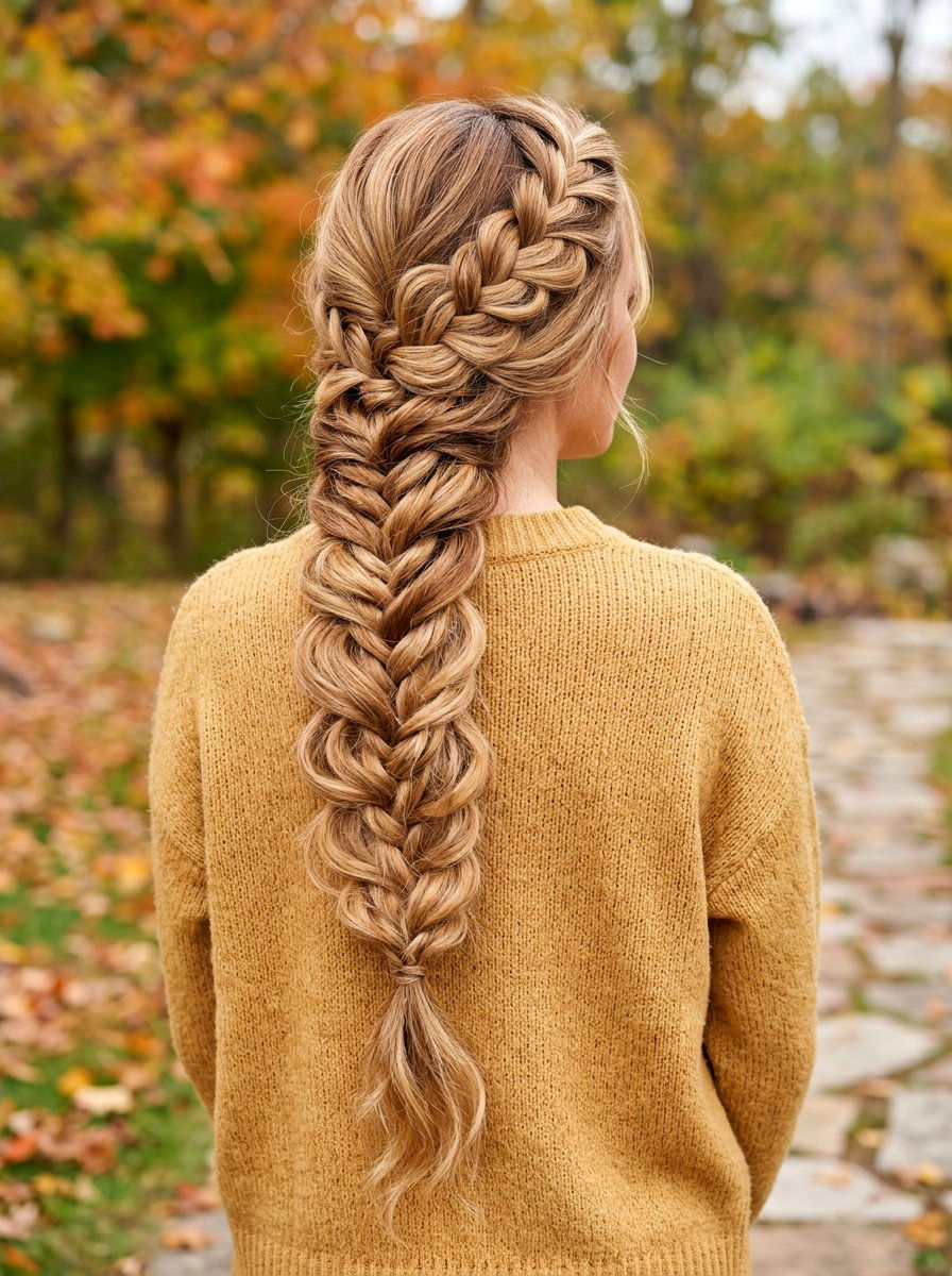 Pull Through Fishtail Braid - 20 fishtail braid hairstyle for long hair - 20 fishtail braid hairstyle for long hair