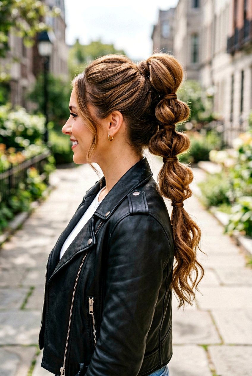 Pull Through Ponytail Waves - 20 overnight ponytail waves - 20 overnight ponytail waves