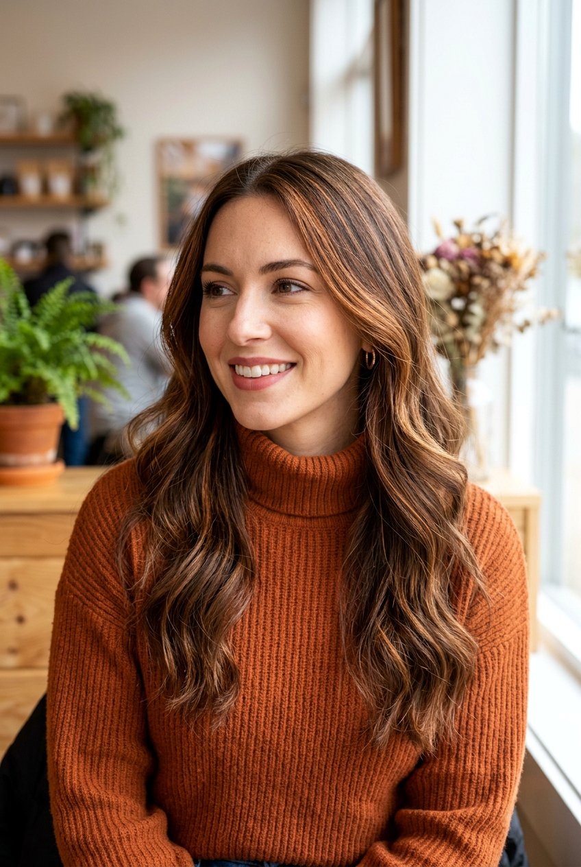 20 Gorgeous Autumn Pumpkin Spice Highlights for Your Hair