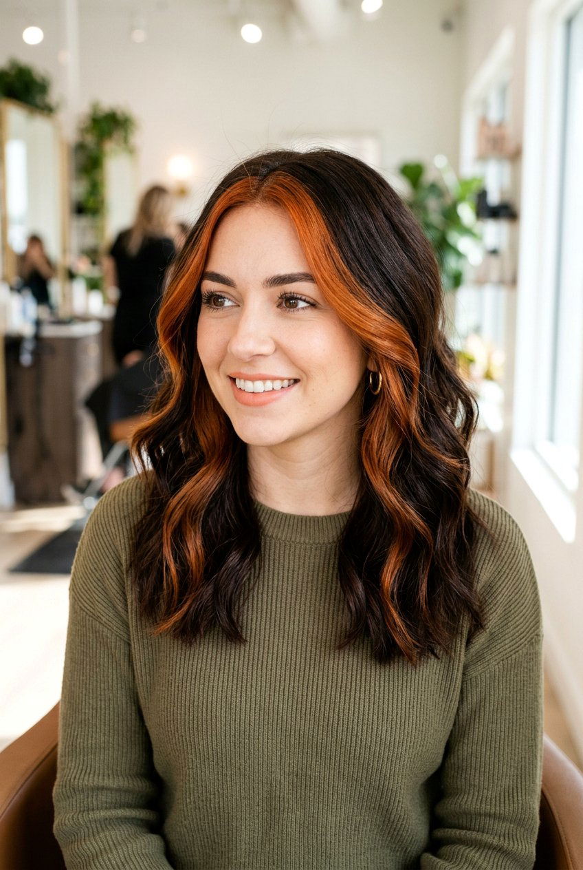 Pumpkin Spice Money Piece - 20 pumpkin spice hair color - 20 pumpkin spice hair color