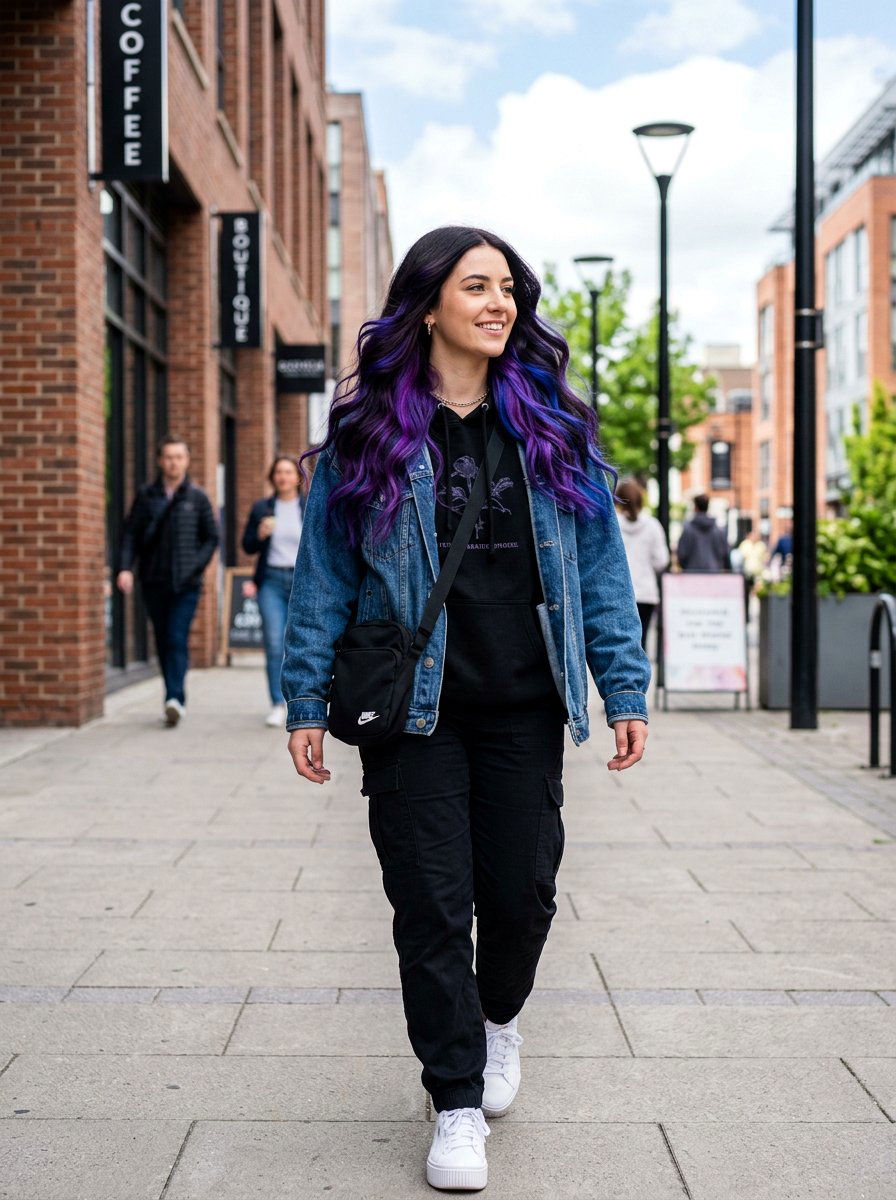 Purple And Blue Peekaboo Hair Color - 20 purple peekaboo hair color - 20 purple peekaboo hair color