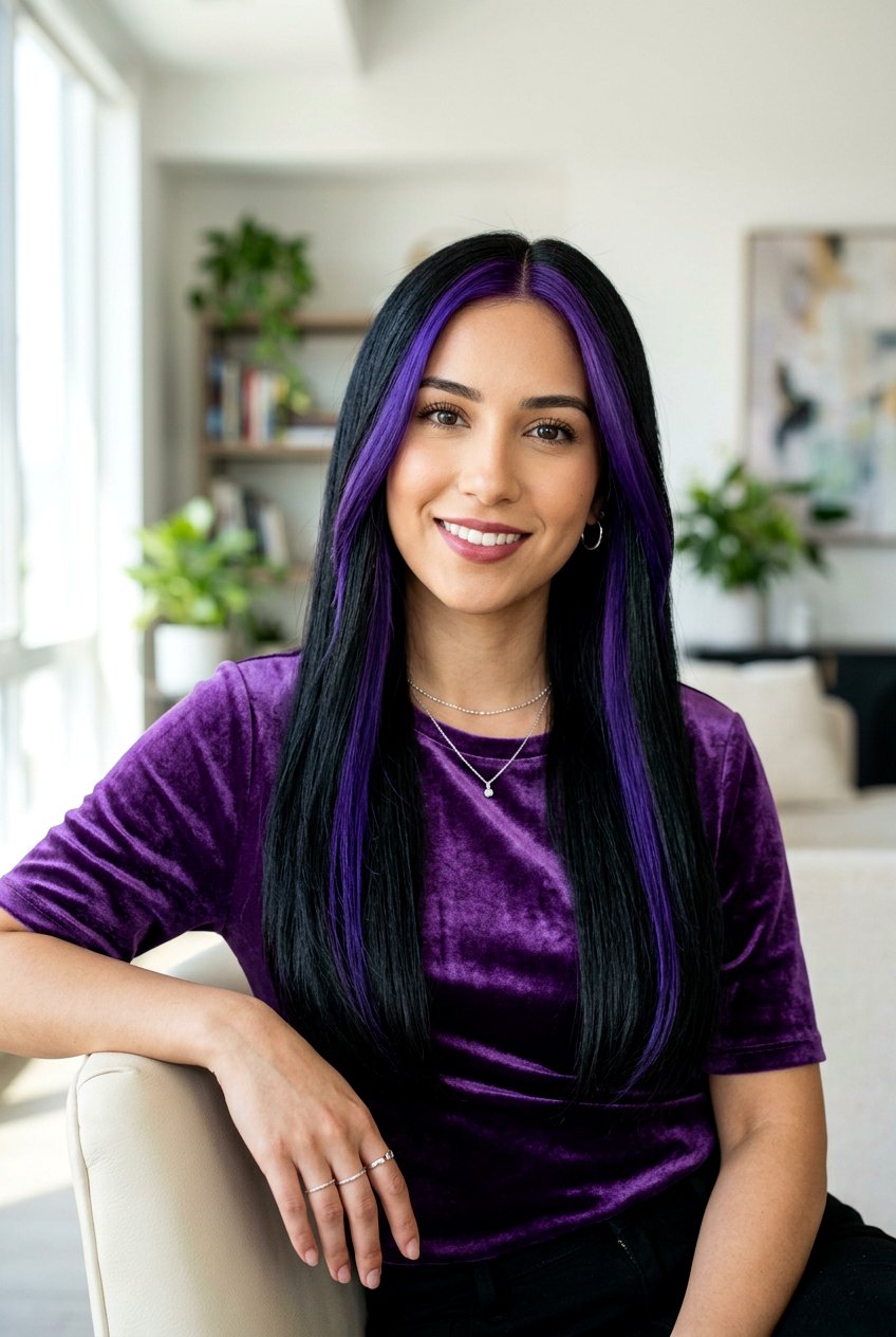 20 Trendy E Girl Money Piece Hair Looks to Try Right Now