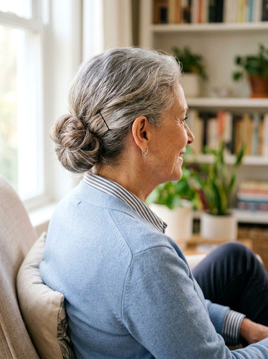 Quick And Easy Updo For Older Ladies - 20 short updo hairstyle for older women - 20 short updo hairstyle for older women