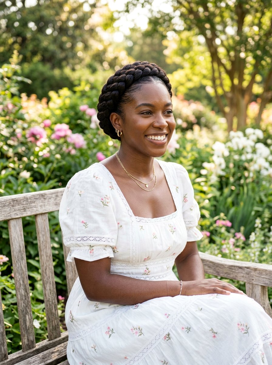 Quick Crown Braid For Black Hair - 20 quick hairstyle for natural black hair - 20 quick hairstyle for natural black hair