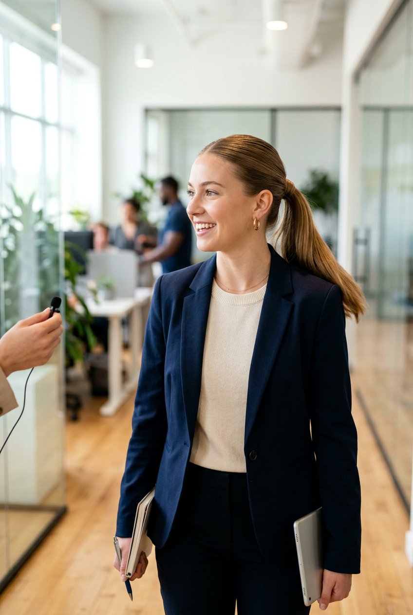Quick Interview Ponytail For Busy Morning - 20 interview ponytail hairstyle - 20 interview ponytail hairstyle
